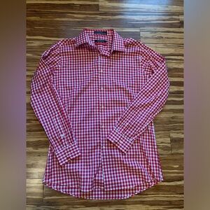 Saks 5th Avenue mens button up shirt size 16 32/33